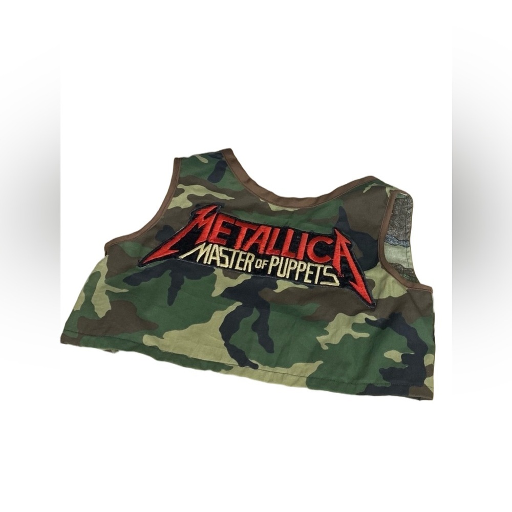 Metallica Handmade Vest. Size 3t. Great Condition. Small Shop